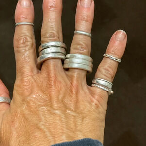 I single handmade ring. *RUSTIC LUXE*